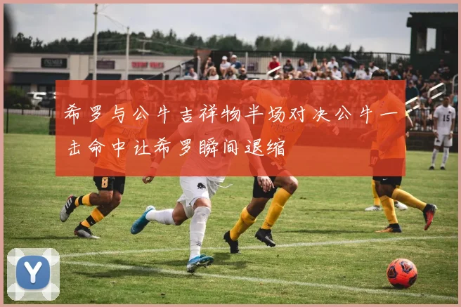 希罗与公牛吉祥物半场对决公牛一击命中让希罗瞬间退缩